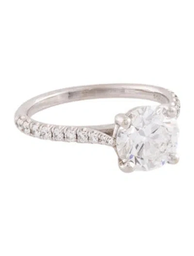 Pre-owned Engagement Ring 2.02ct Lab-grown Diamond  In Multi
