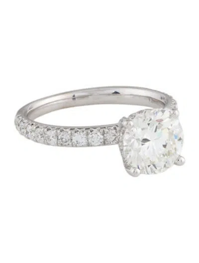 Pre-owned Engagement Ring 2.03ct Lab-grown Diamond  In Multi