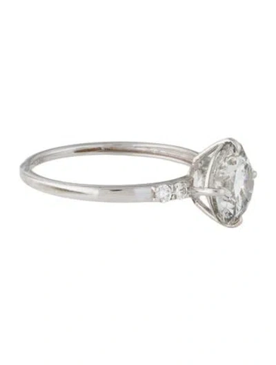 Pre-owned Engagement Ring 2.07ctw Lab-grown Diamond  In Multi