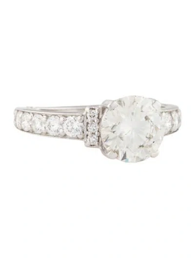 Pre-owned Engagement Ring 2.09ct Lab-grown Diamond  In Multi