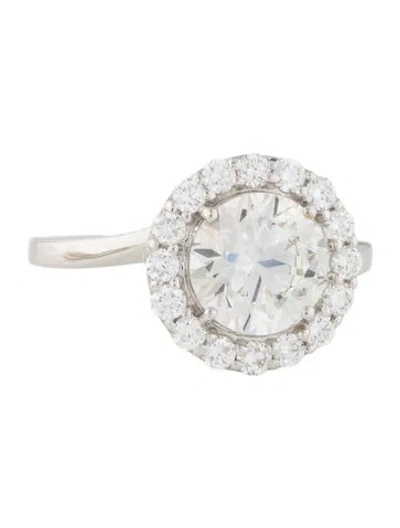 Pre-owned Engagement Ring 2.12ct Lab Grown Diamond  In Multi