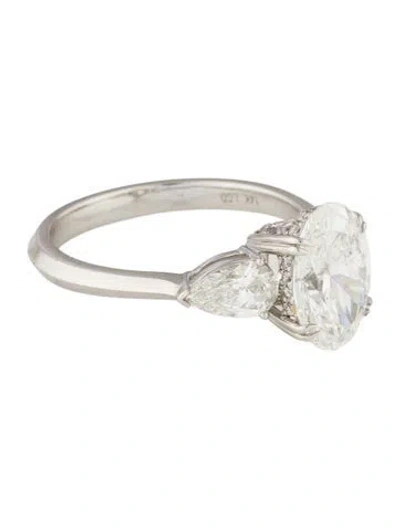 Pre-owned Engagement Ring 2.14ct Lab-grown Diamond  In Multi