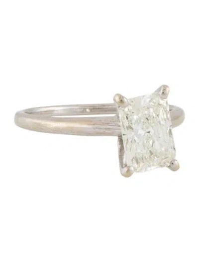 Pre-owned Engagement Ring 2.26ct Lab-grown Diamond Solitaire  In Multi