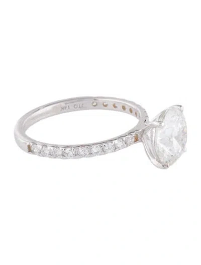 Pre-owned Engagement Ring 2.30ct Lab-grown Diamond Enagagement Ring In Multi