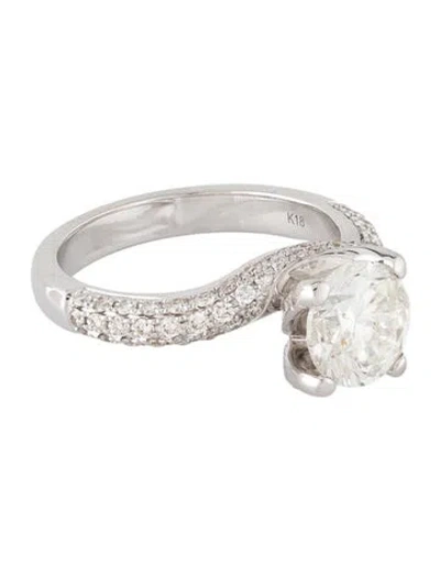 Pre-owned Engagement Ring 2.38ctw Diamond  In Multi