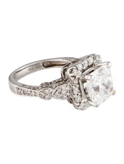 Pre-owned Engagement Ring 2.52ct Lab-grown Diamond  In Multi