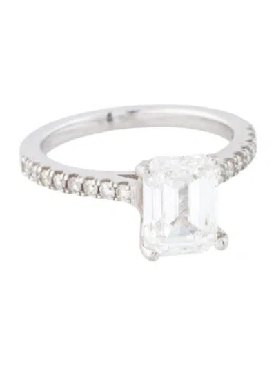 Pre-owned Engagement Ring 2.54ct Lab-grown Diamond  In Multi