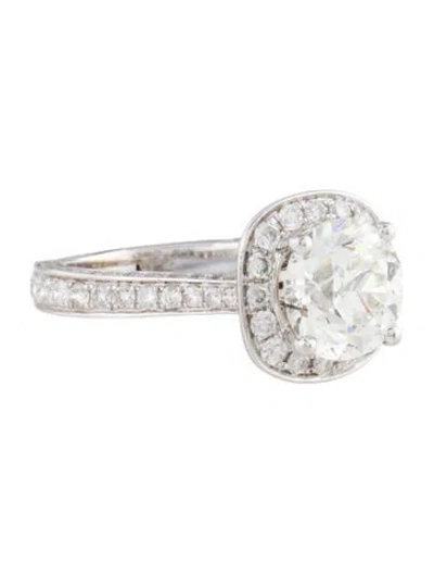 Pre-owned Engagement Ring 2.55ct Diamond  In Multi
