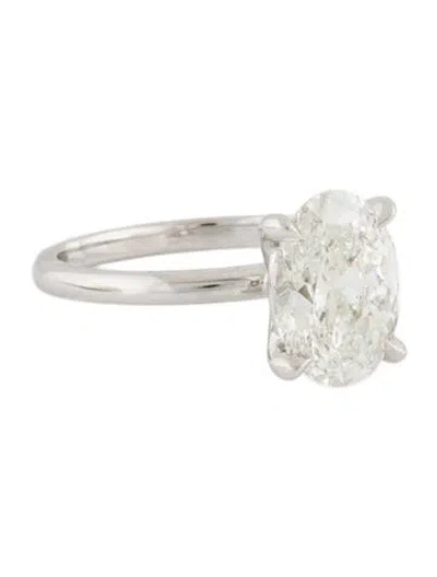 Pre-owned Engagement Ring 2.61ct Lab-grown Diamond Solitaire In Multi