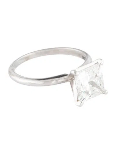 Pre-owned Engagement Ring 2.64ct Lab-grown Diamond  In Multi