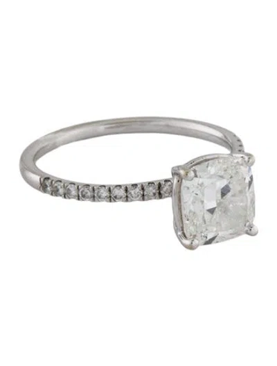 Pre-owned Engagement Ring 2.72ct Lab-grown Diamond  In Multi