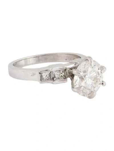 Pre-owned Engagement Ring 2.97ct Lab-grown Diamond  In Multi