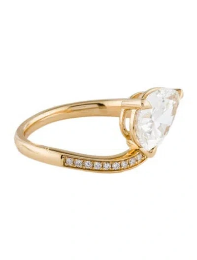 Pre-owned Engagement Ring 3.00ct Lab-grown Diamond Engagament Ring In Multi