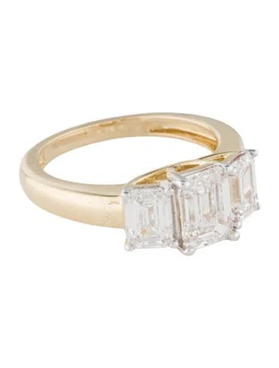 Pre-owned Engagement Ring 3.00ctw Lab-grown Diamond  In Multi