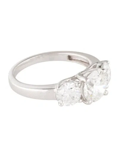 Pre-owned Engagement Ring 3.00ctw Lab-grown Diamond  In Multi