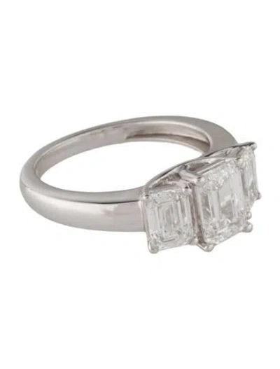 Pre-owned Engagement Ring 3.00ctw Lab-grown Diamond  In Multi