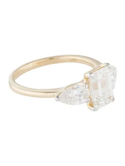 Pre-owned Engagement Ring 3.00ctw Lab-grown Diamond  In Multi