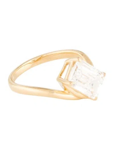 Pre-owned Engagement Ring 3.01ct Lab-grown Diamond  In Multi