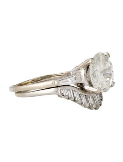 Pre-owned Engagement Ring 3.83ct Diamond Wedding Set In Multi