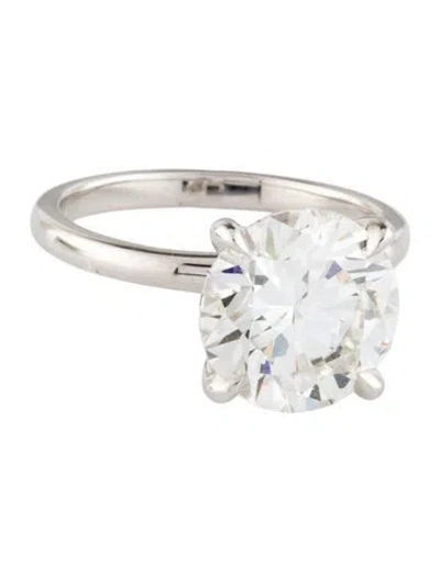 Pre-owned Engagement Ring 4.56ct Lab-grown Diamond Soliatire Stud Earrings In Multi