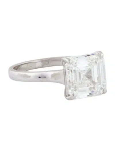 Pre-owned Engagement Ring 5.00ct Lab-grown Diamond  In Multi