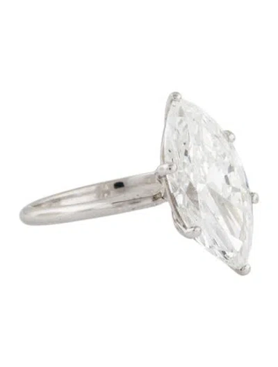 Pre-owned Engagement Ring 5.02ct Lab-grown Diamond  In Multi