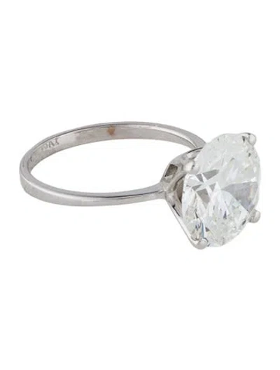 Pre-owned Engagement Ring 5.02ctw Lab-grown Diamond  In Multi