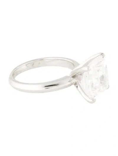 Pre-owned Engagement Ring 6.01ctw Lab-grown Diamond  In Multi