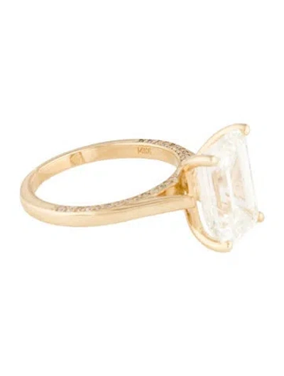 Pre-owned Engagement Ring 6.04ctw Lab-grown Diamond  In Multi