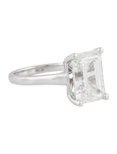 Pre-owned Engagement Ring 7.04ct Lab-grown Diamond  In Multi