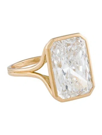 Pre-owned Engagement Ring 7.05ct Lab-grown Diamond Solitaire  In Multi