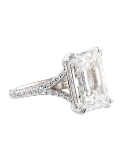 Pre-owned Engagement Ring 8.13ct Lab-grown Diamond  In Multi