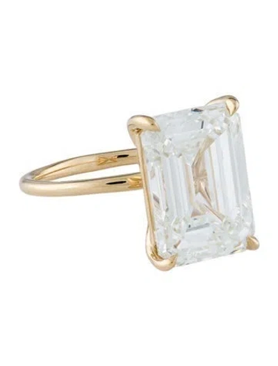 Pre-owned Engagement Ring 8.59ct Lab-grown Diamond  In Multi