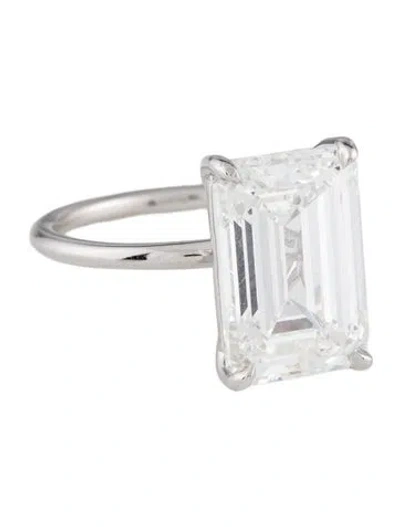 Pre-owned Engagement Ring 8.77ct Lab-grown Diamond  In Multi
