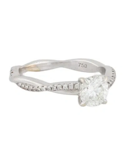 Pre-owned Engagement Ring Diamond  In Multi