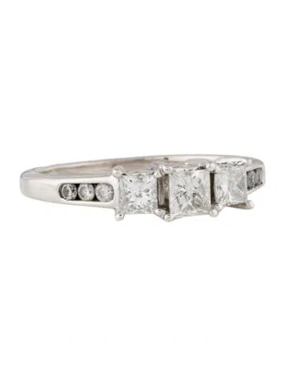 Pre-owned Engagement Ring Diamond  In Multi