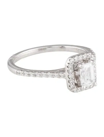 Pre-owned Engagement Ring Diamond  In Multi