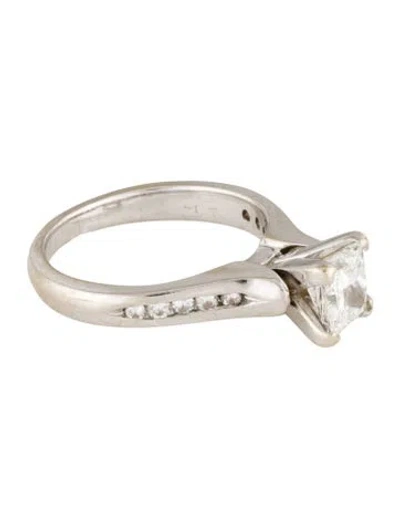 Pre-owned Engagement Ring Diamond  In Multi