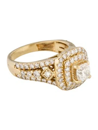 Pre-owned Engagement Ring Diamond  In Multi