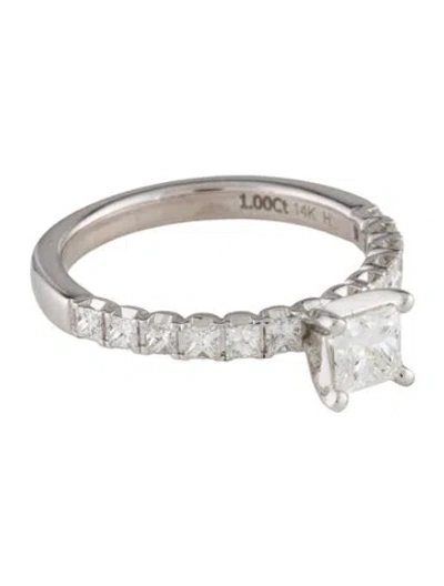 Pre-owned Engagement Ring Diamond  In Multi