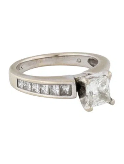 Pre-owned Engagement Ring Diamond  In Multi