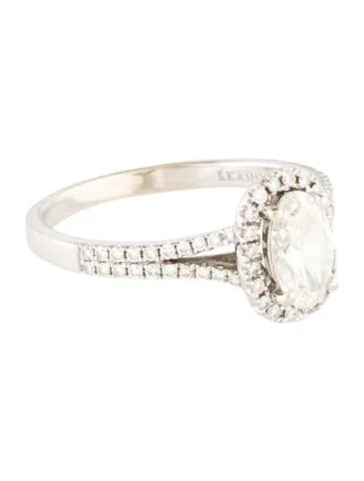 Pre-owned Engagement Ring Diamond  In Multi