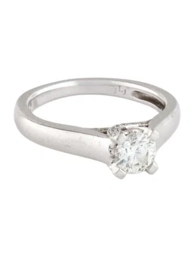 Pre-owned Engagement Ring Diamond  In Multi