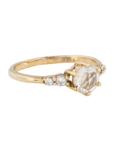 Pre-owned Engagement Ring Diamond  In Multi