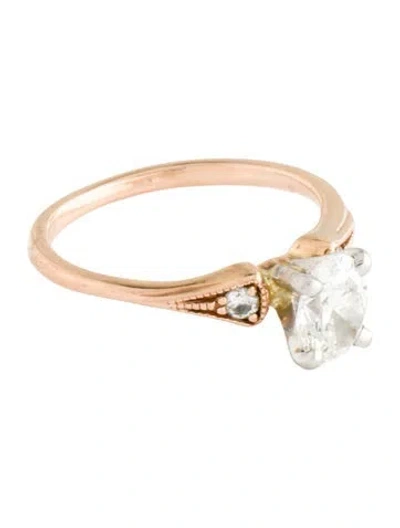 Pre-owned Engagement Ring Diamond  In Multi