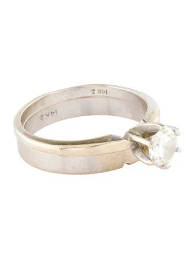 Pre-owned Engagement Ring Diamond Wedding Set In Multi