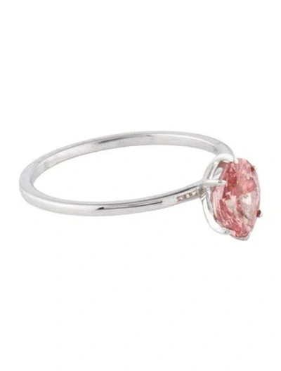 Pre-owned Engagement Ring Lab-grown Diamond Engagment Ring In Multi