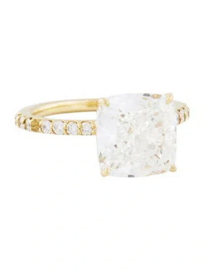 Pre-owned Engagement Ring Ritani 4.62ct Lab-grown Diamond The Gaia In Multi