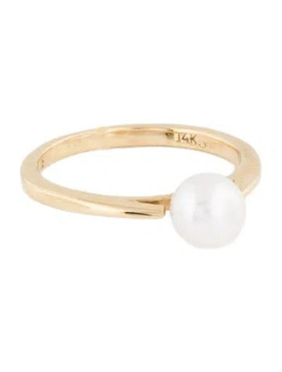 Pre-owned Engagement Ring Shane Co. Pearl  In Multi