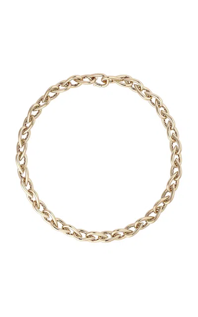 Engelbert 1920 Drop Link Chain Necklace; 18k Yellow Gold
